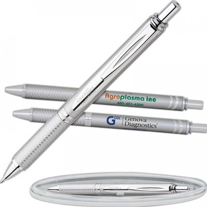 EnerGel Alloy RT Premium Gel Ink Pen with Logo Custom Ink Pens