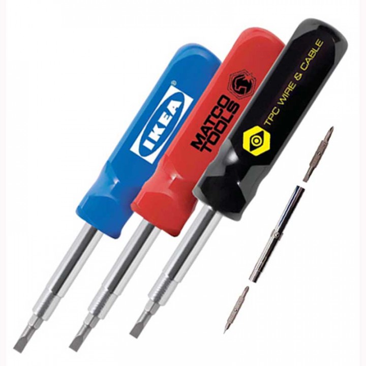 Screwdriver 6In1 Marketing Product Customized Screwdrivers in Bulk
