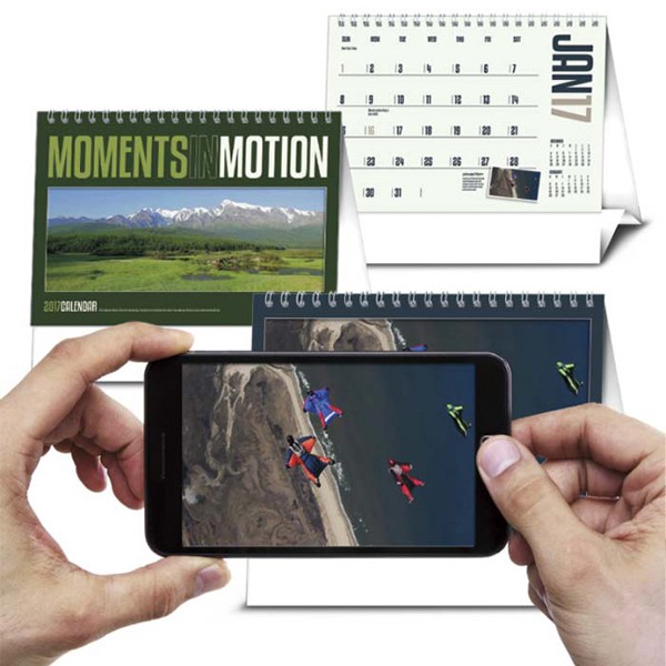 Moments In Motion Calendar With Pixaction Imprinted 4AllPromos