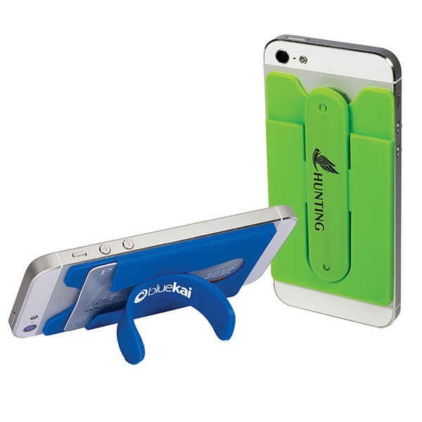 Custom QuikSnap Mobile Device Pocket/Stand 4AllPromos