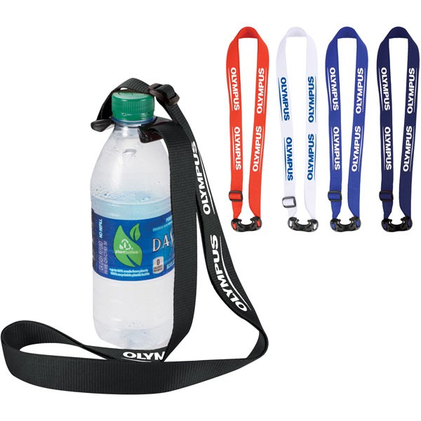 Wholesale Bottle Strap Lanyards Custom Lanyard with Bottle Strap