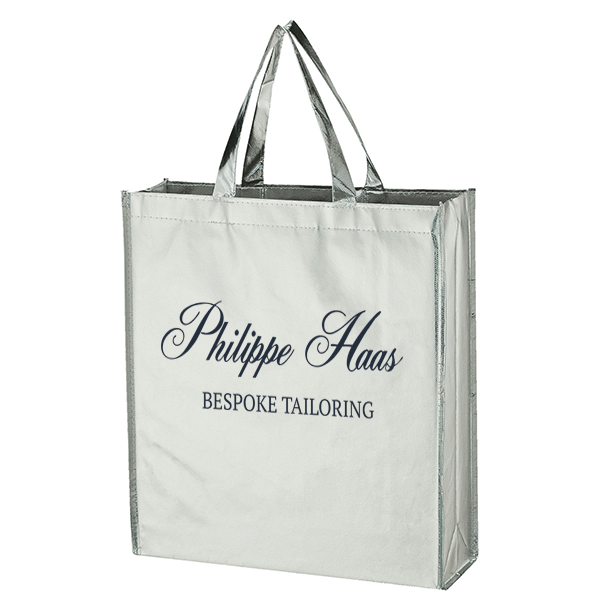 Promotional NonWoven Laminated Shopper Tote Bag 4AllPromos
