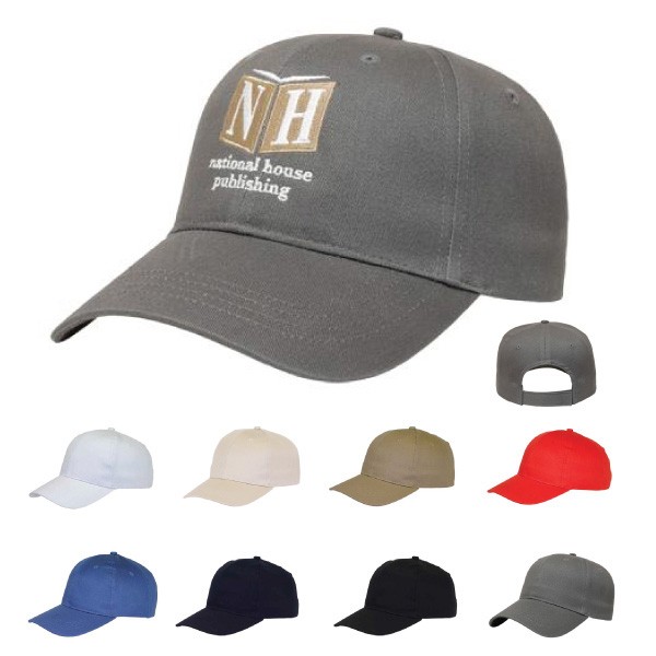 Low Profile Structured Custom Embroidered Hat 4AllPromos