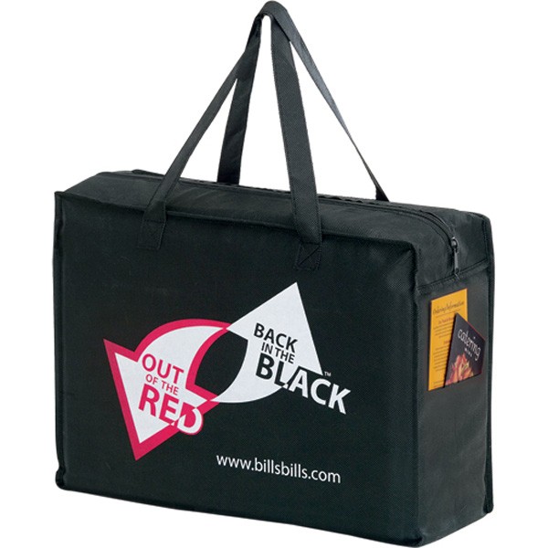 Extra Large Zipper Tote Bag Promo Products 4AllPromos