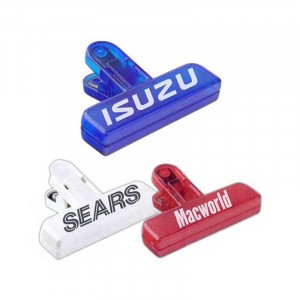 Mini Bag Clip Promotional Custom Imprinted With Logo