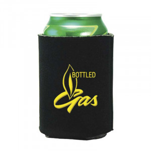 Folding Foam Can Cooler Promotional Custom Imprinted With Logo