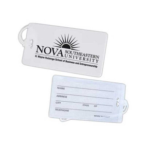 Budget Luggage Tag Promotional Custom Imprinted With Logo Budget Luggage Tag Promotional Custom Imprinted With Logo
