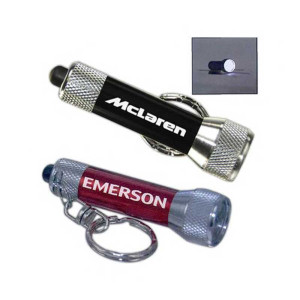 Super Bright LED Flashlight Promotional Custom Imprinted With Logo