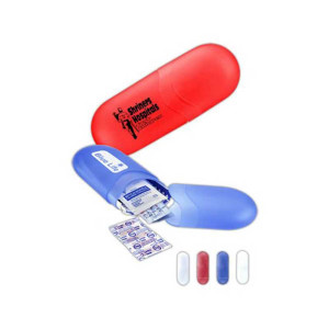 First AID Travel Kit Promotional Custom Imprinted With Logo First AID Travel Kit Promotional Custom Imprinted With Logo