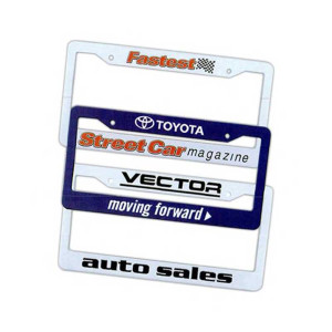 License Plate Frame Promotional Custom Imprinted With Logo License Plate Frame Promotional Custom Imprinted With Logo