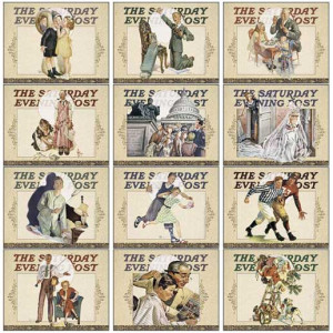 Premium Appointment Calendar - The Saturday Evening Post Promotional Custom Imprinted With Logo