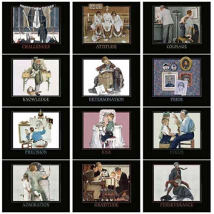 Premium Appointment Calendar - Motivations: The Saturday Evening Post Promotional Custom Imprinted With Logo