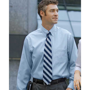 Van Heusen True Wrinkle Free Cotton Pinpoint Oxford Promotional Custom Imprinted With Logo