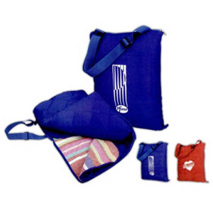 Stadium Seat Picnic Blanket - Embroidery Promotional Custom Imprinted With Logo
