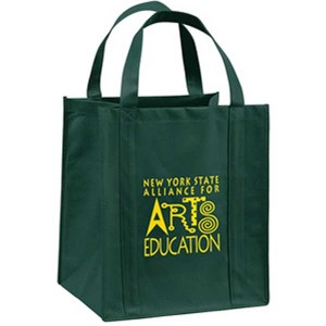 Big Thunder Heavy Duty Reusable Grocery Bag Promotional Custom Imprinted Logo