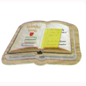 Plastic Molded Flag Dispenser - Book Promotional Custom Imprinted With Logo