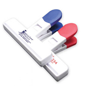Muscle-Grip Bag Clip Promotional Custom Imprinted With Logo