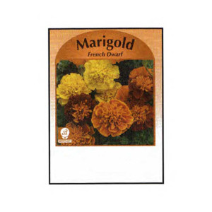 Marigold (French Dwarf) Seed Packets Promotional Custom Imprinted With Logo