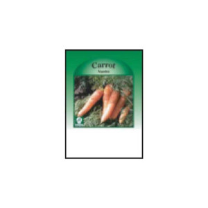 Carrot (Nantes) Seed Packets Promotional Custom Imprinted With Logo
