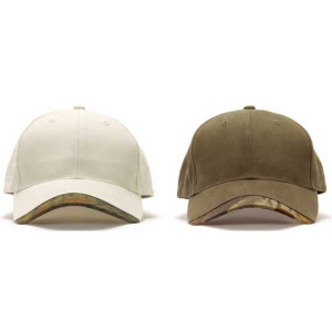 Advantage Timber Visor Camo Accent Structured Cap Promotional Custom Imprinted With Logo Advantage Timber Visor Camo Accent Structured Cap Promotional Custom Imprinted With Logo