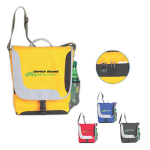 Helio Messenger Bag Promotional Custom Imprinted With Logo