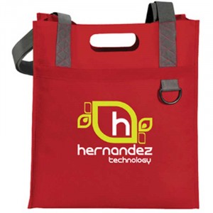 Dual Carry Tote Promotional Custom Imprinted With Logo