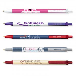 BIC Clic Stic Pen Promotional Custom Imprinted With Logo