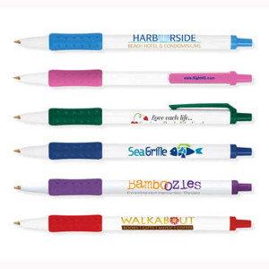 BIC Clic Stic Grip Pen Promotional Custom Imprinted With Logo