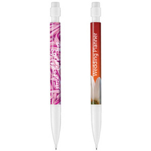 BIC Mini Mechanical Pencil With Digital Full Color Promotional Custom Imprinted With Logo BIC Mini Mechanical Pencil With Digital Full Color Promotional Custom Imprinted With Logo