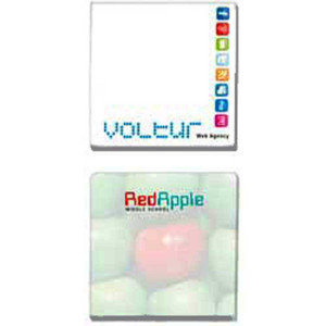 3"x3" Sticky Notepads - 50 Sheets - Promotional Custom Imprinted With Logo