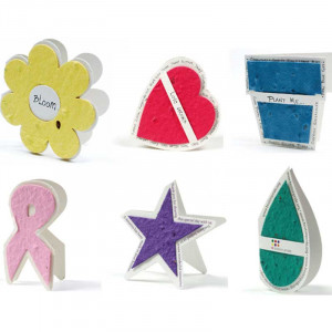 Small Folding Enclosure Tags Promotional Custom Imprinted With Logo