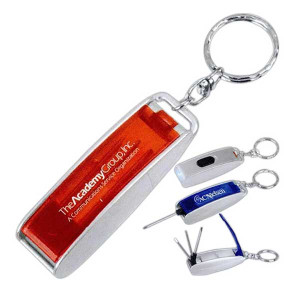 Mini Lighted Screwdriver Repair Kit Promotional Custom Imprinted With Logo