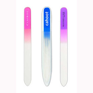 Glass Nail File Promotional Custom Imprinted With Logo