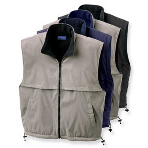 Natural Vest Promotional Custom Imprinted With Logo Natural Vest Promotional Custom Imprinted With Logo
