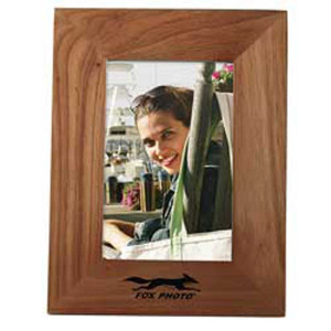 Wood Frame 4"x6" Promotional Custom Imprinted With Logo