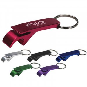 Aluminum Bottle/Can Opener Promotional Custom Imprinted With Logo