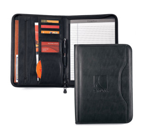 Wall Street Padfolio Promotional Custom Imprinted With Logo