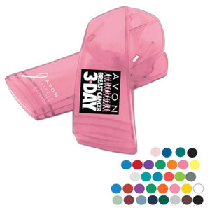 Awareness Ribbon Keep-it Clip Promotional Custom Imprinted With Logo