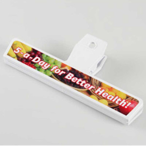 6 Inch Bag Clip with Digital Imprint Promotional Custom Imprinted With Logo 6 Inch Bag Clip with Digital Imprint Promotional Custom Imprinted With Logo