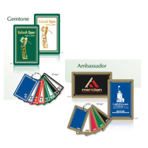 Gemtone or Ambassador Playing Cards Promotional Custom Imprinted With Logo Gemtone or Ambassador Playing Cards Promotional Custom Imprinted With Logo