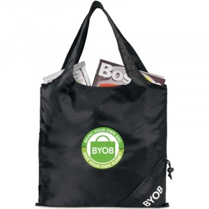 Latitudes Foldaway Shopper Promotional Custom Imprinted With Logo Latitudes Foldaway Shopper Promotional Custom Imprinted With Logo