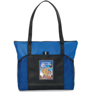 Solutions Zippered Tote Promotional Custom Imprinted With Logo Solutions Zippered Tote Promotional Custom Imprinted With Logo
