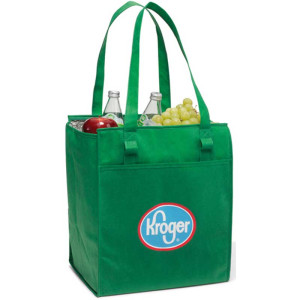 Deluxe Insulated Grocery Shopper Promotional Custom Imprinted With Logo