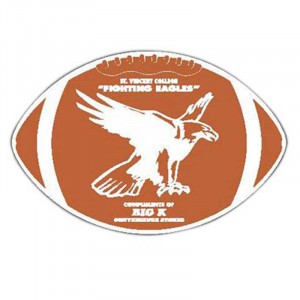 Football Car Magnet Promotional Custom Imprinted With Logo Football Car Magnet Promotional Custom Imprinted With Logo
