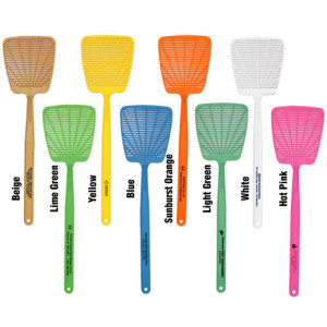 Swat-Right Flyswatter Promotional Custom Imprinted With Logo Swat-Right Flyswatter Promotional Custom Imprinted With Logo