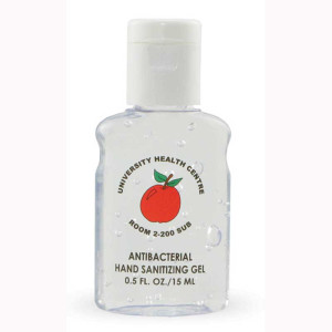 Antibacterial Hand Sanitizers - 0.5 Oz Promotional Custom Imprinted With Logo