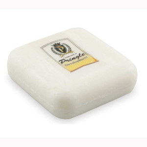 White Shrink-Wrapped Bar Soap Promotional Custom Imprinted With Logo