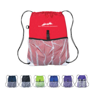 Hit Sports Pack with Outside Mesh Pocket Promotional Custom Imprinted With Logo
