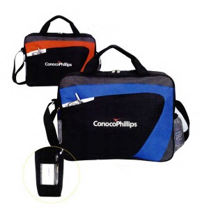 Swoosh Brief Bag Promotional Custom Imprinted With Logo