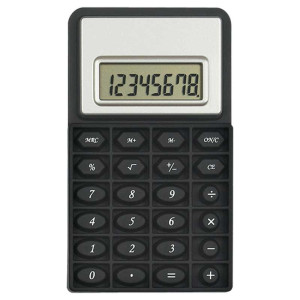 Mini Flexi Calc Promotional Custom Imprinted With Logo Mini Flexi Calc Promotional Custom Imprinted With Logo